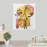 Ukiyo-e Courage - Wall Tapestry