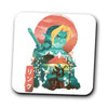 Ukiyo-e Ocarina - Coasters