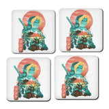 Ukiyo-e Ocarina - Coasters