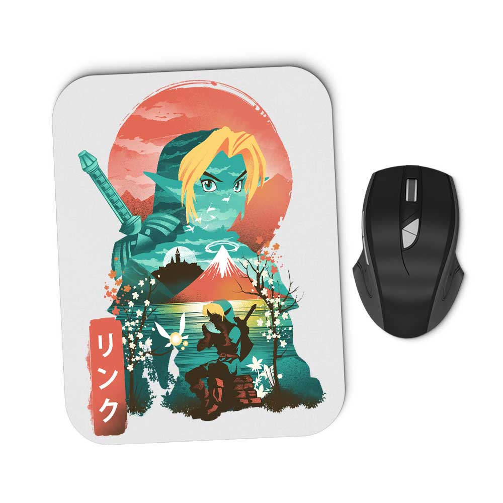 Ukiyo-e Ocarina - Mousepad