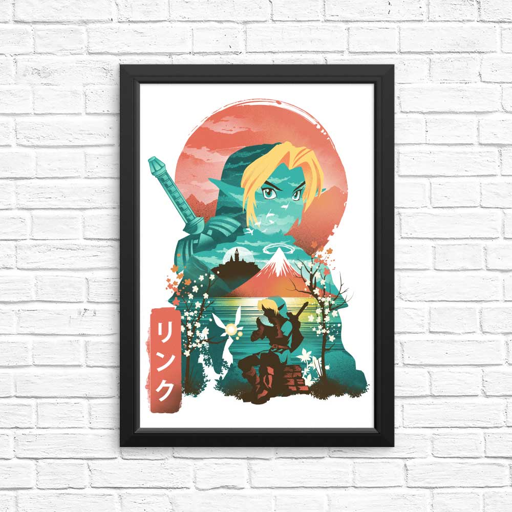 Ukiyo-e Ocarina - Posters & Prints