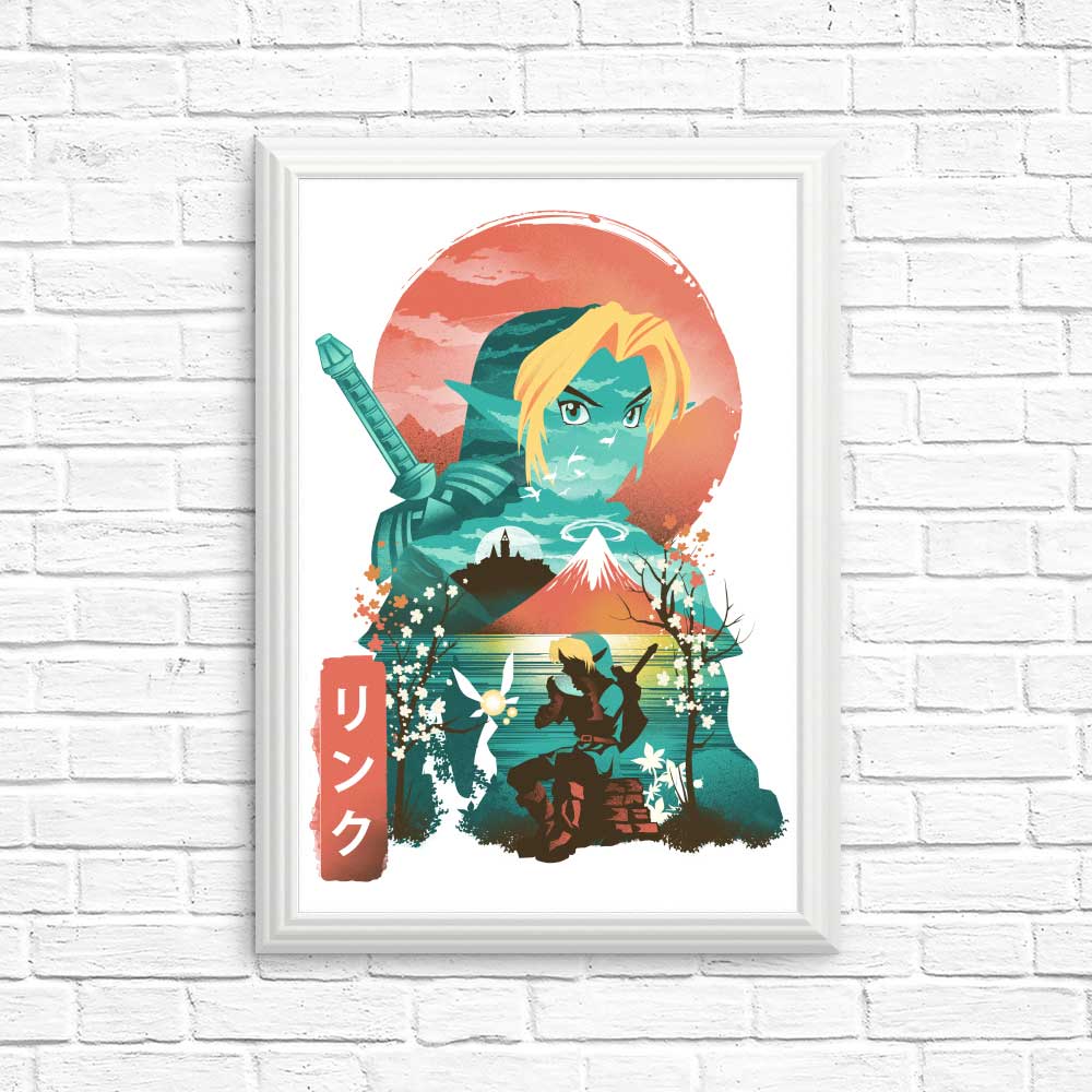 Ukiyo-e Ocarina - Posters & Prints