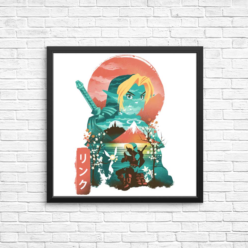 Ukiyo-e Ocarina - Posters & Prints