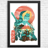 Ukiyo-e Ocarina - Posters & Prints