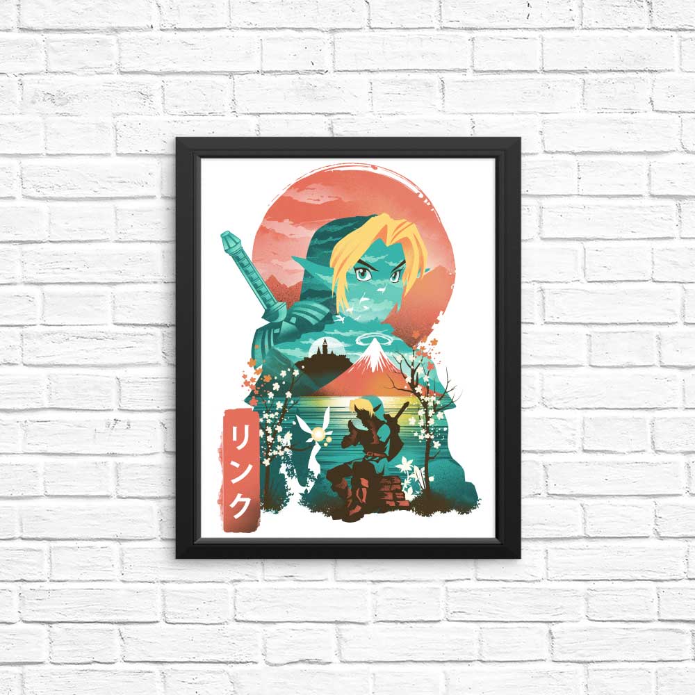Ukiyo-e Ocarina - Posters & Prints