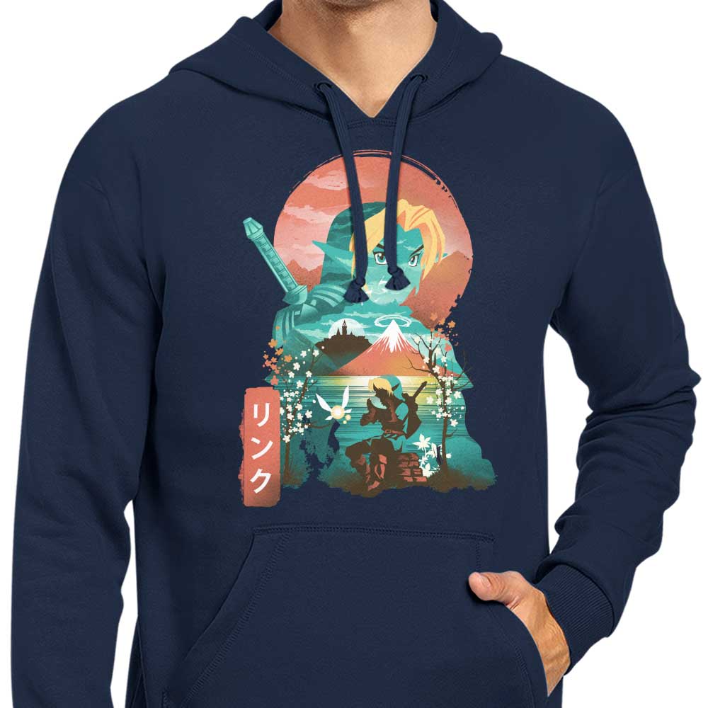 Ukiyo-e Ocarina - Hoodie