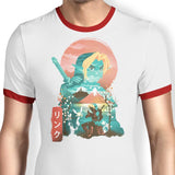 Ukiyo-e Ocarina - Ringer T-Shirt