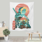 Ukiyo-e Ocarina - Wall Tapestry