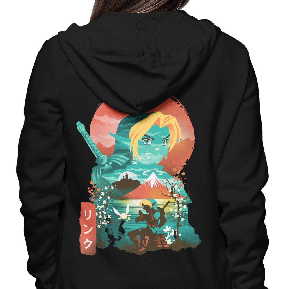 Ukiyo-e Ocarina - Hoodie