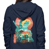 Ukiyo-e Ocarina - Hoodie