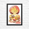 Ukiyo-e Saiyan - Posters & Prints