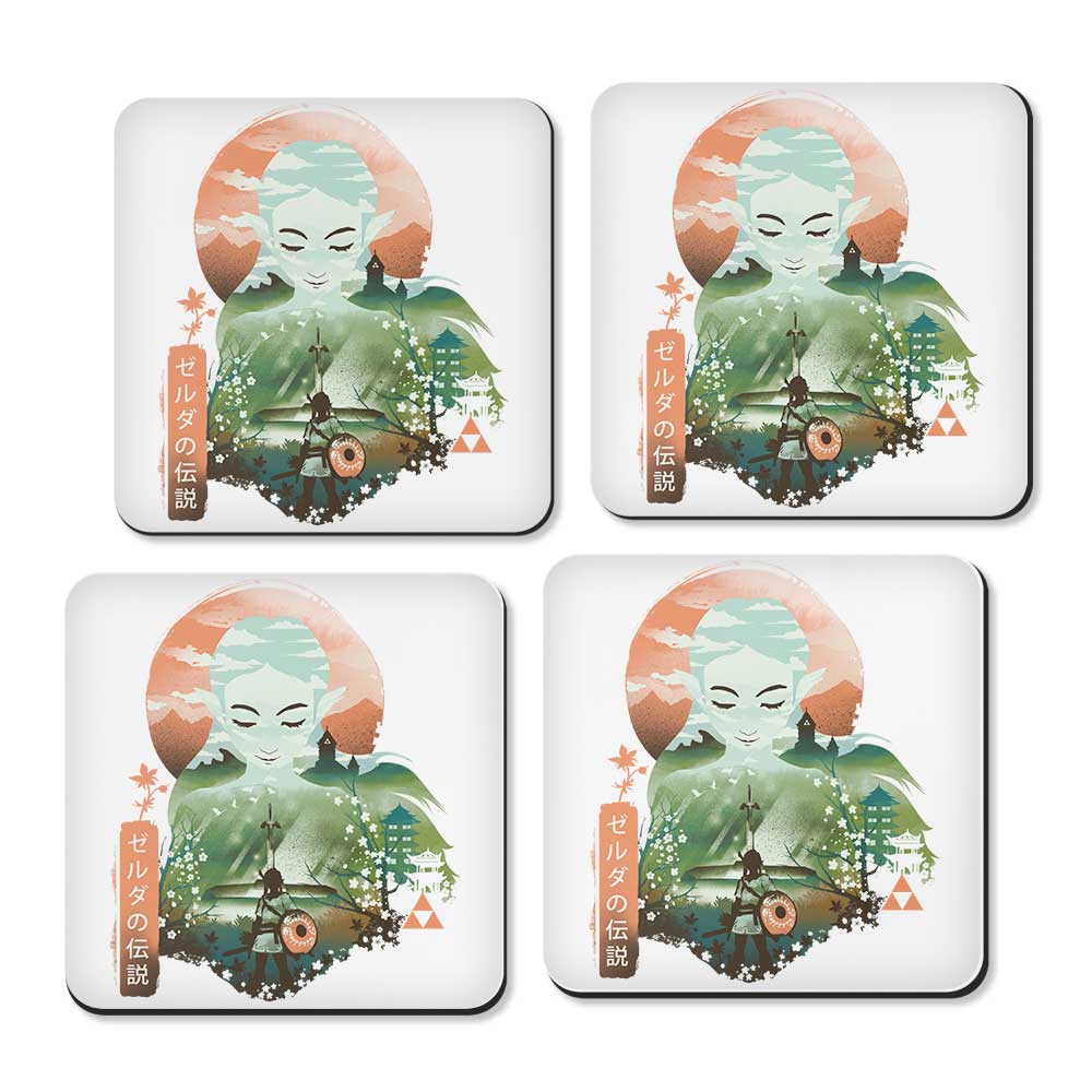 Ukiyo-e Wisdom - Coasters