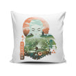 Ukiyo-e Wisdom - Throw Pillow