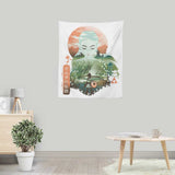 Ukiyo-e Wisdom - Wall Tapestry