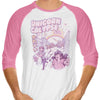 Unicorn Calypse - 3/4 Sleeve Raglan T-Shirt