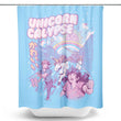 Unicorn Calypse - Shower Curtain