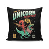 Unicornceraptor - Throw Pillow