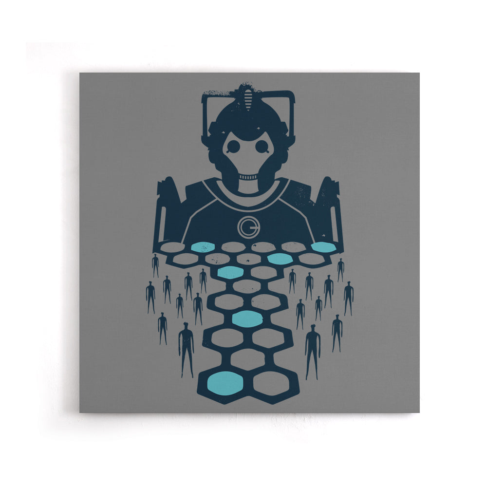 Upgrade or Delete - Canvas Print