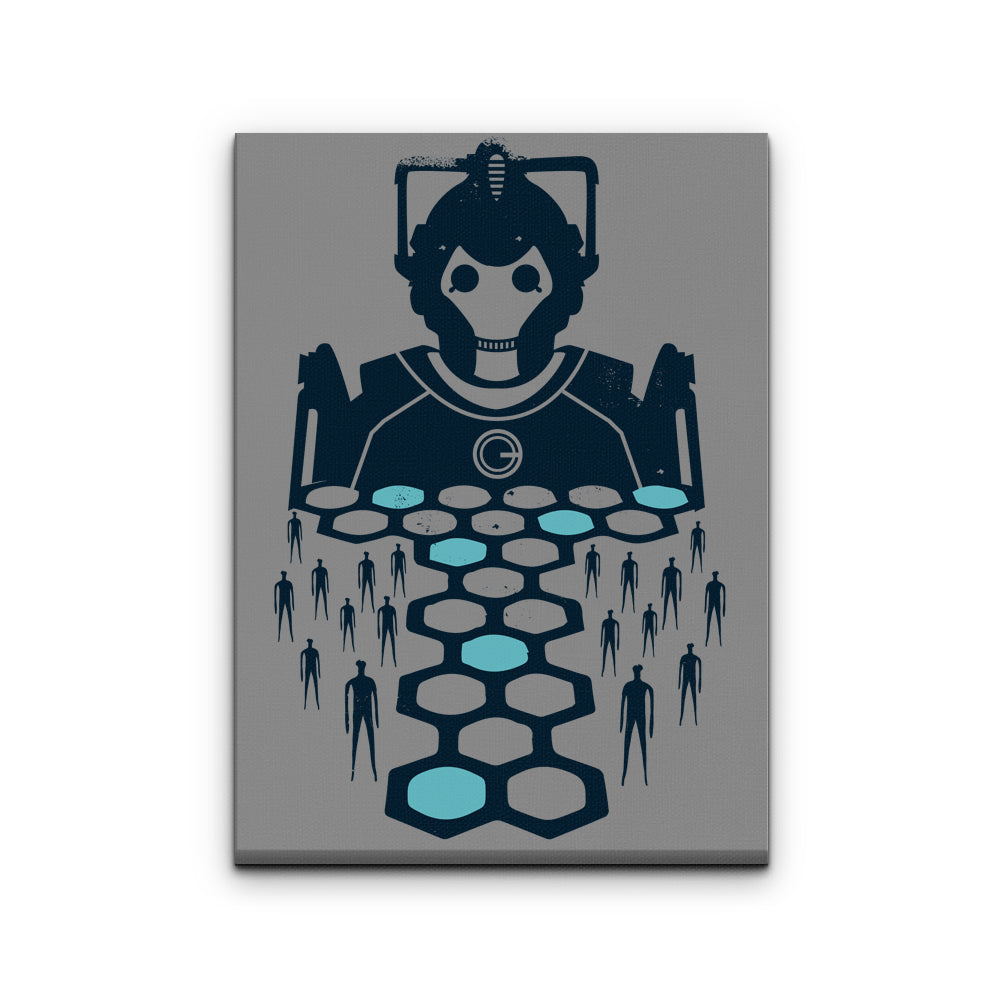 Upgrade or Delete - Canvas Print