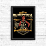Valkyrie Gym - Posters & Prints