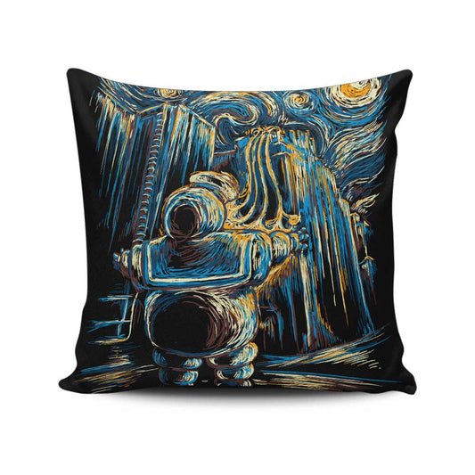 VanGoghstbusters - Throw Pillow