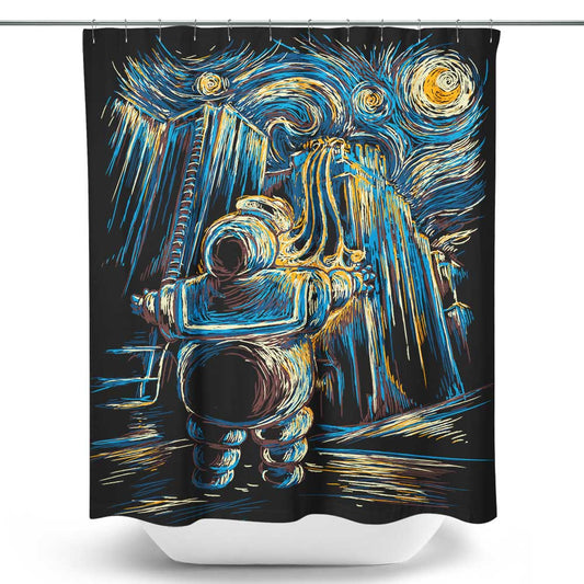 VanGoghstbusters - Shower Curtain
