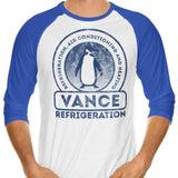 Vance Refrigeration - 3/4 Sleeve Raglan T-Shirt