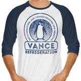 Vance Refrigeration - 3/4 Sleeve Raglan T-Shirt