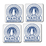 Vance Refrigeration - Coasters
