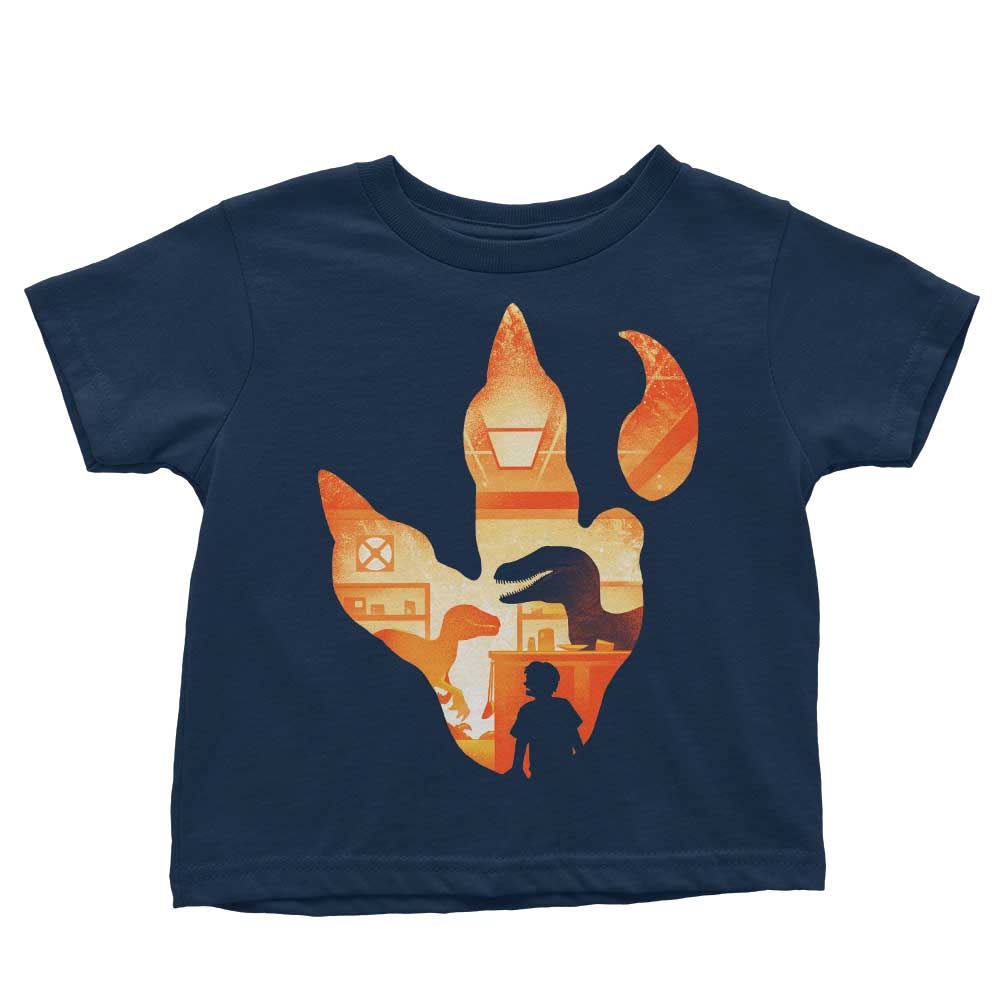 Velociraptor Footprint - Youth Apparel