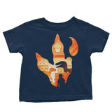 Velociraptor Footprint - Youth Apparel