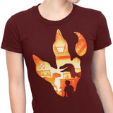 Velociraptor Footprint - Women's Apparel