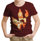 Velociraptor Footprint - Youth Apparel