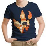 Velociraptor Footprint - Youth Apparel