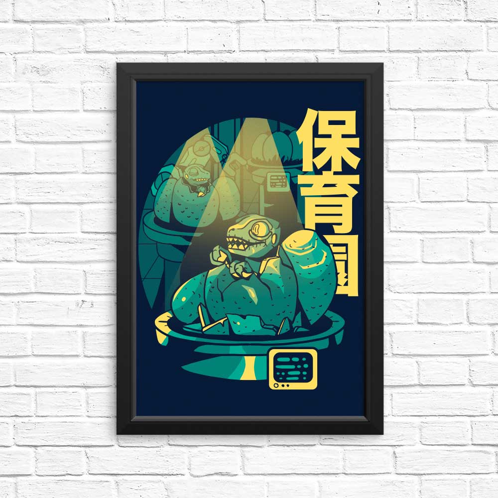 Velociraptor Nursery - Posters & Prints