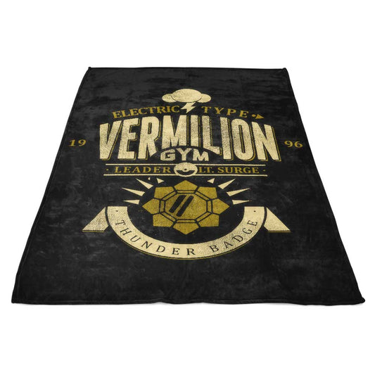 Vermillion City Gym - Fleece Blanket