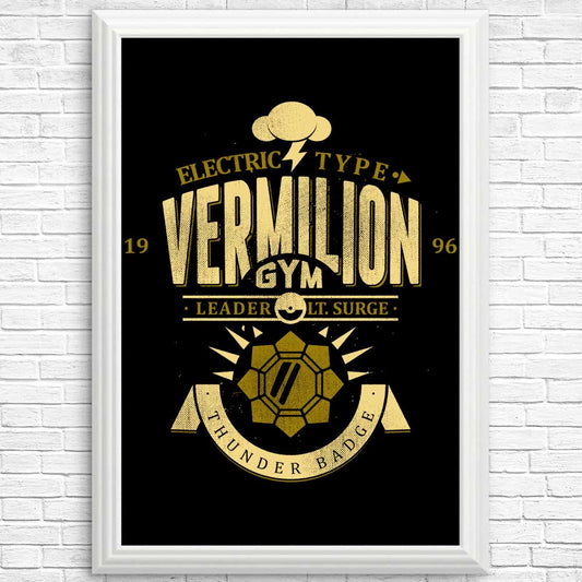 Vermillion City Gym - Posters & Prints