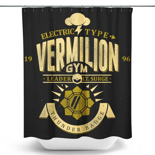 Vermillion City Gym - Shower Curtain