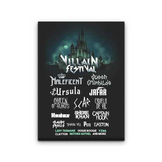 Villain Festival - Canvas Print