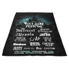 Villain Festival - Fleece Blanket