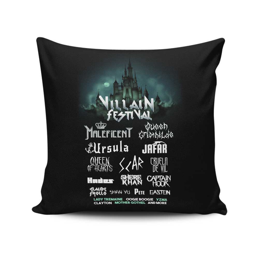 Villain Festival - Throw Pillow