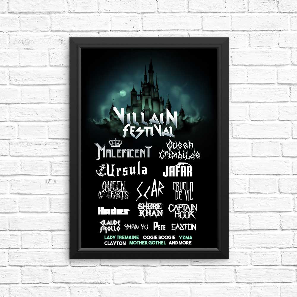 Villain Festival - Posters & Prints
