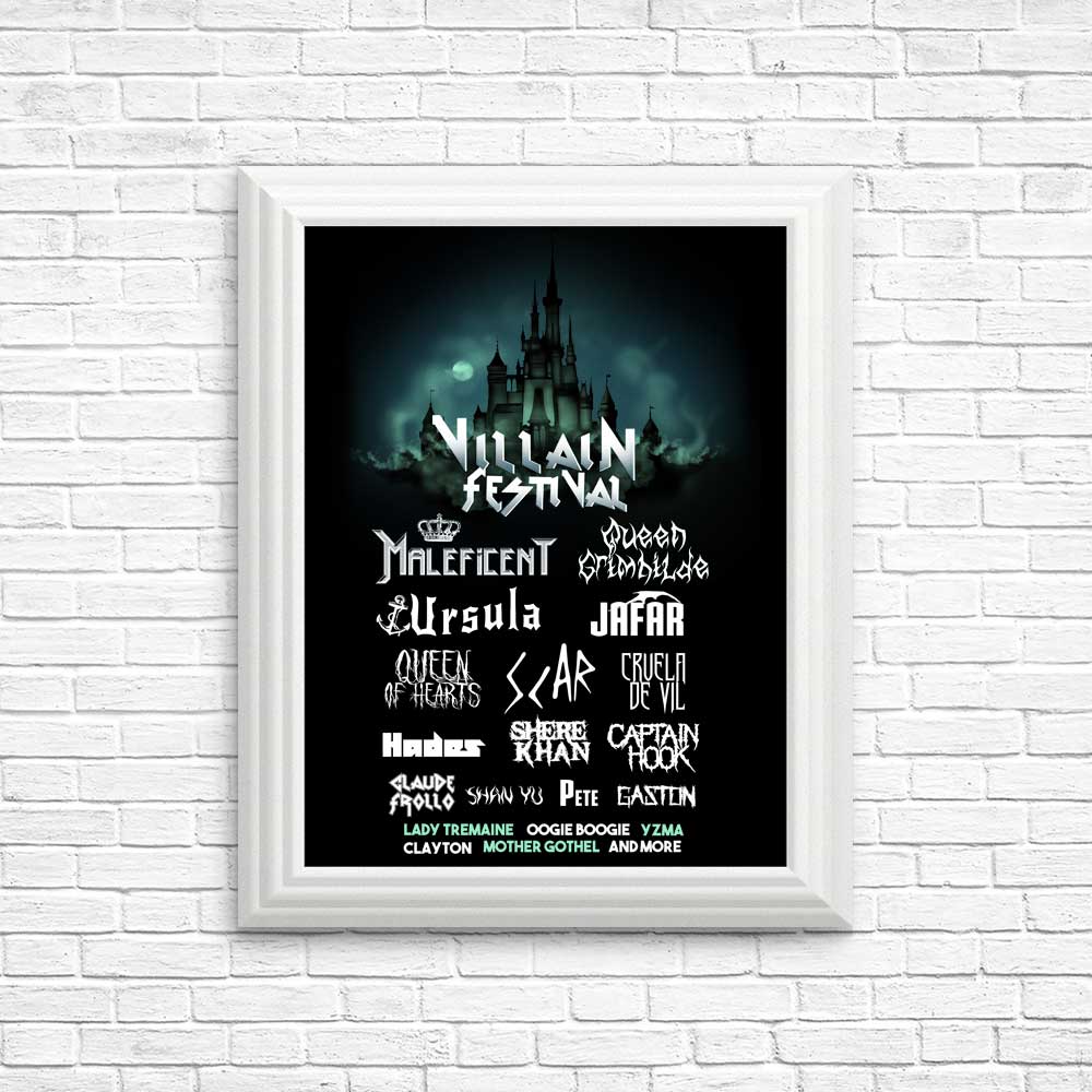Villain Festival - Posters & Prints