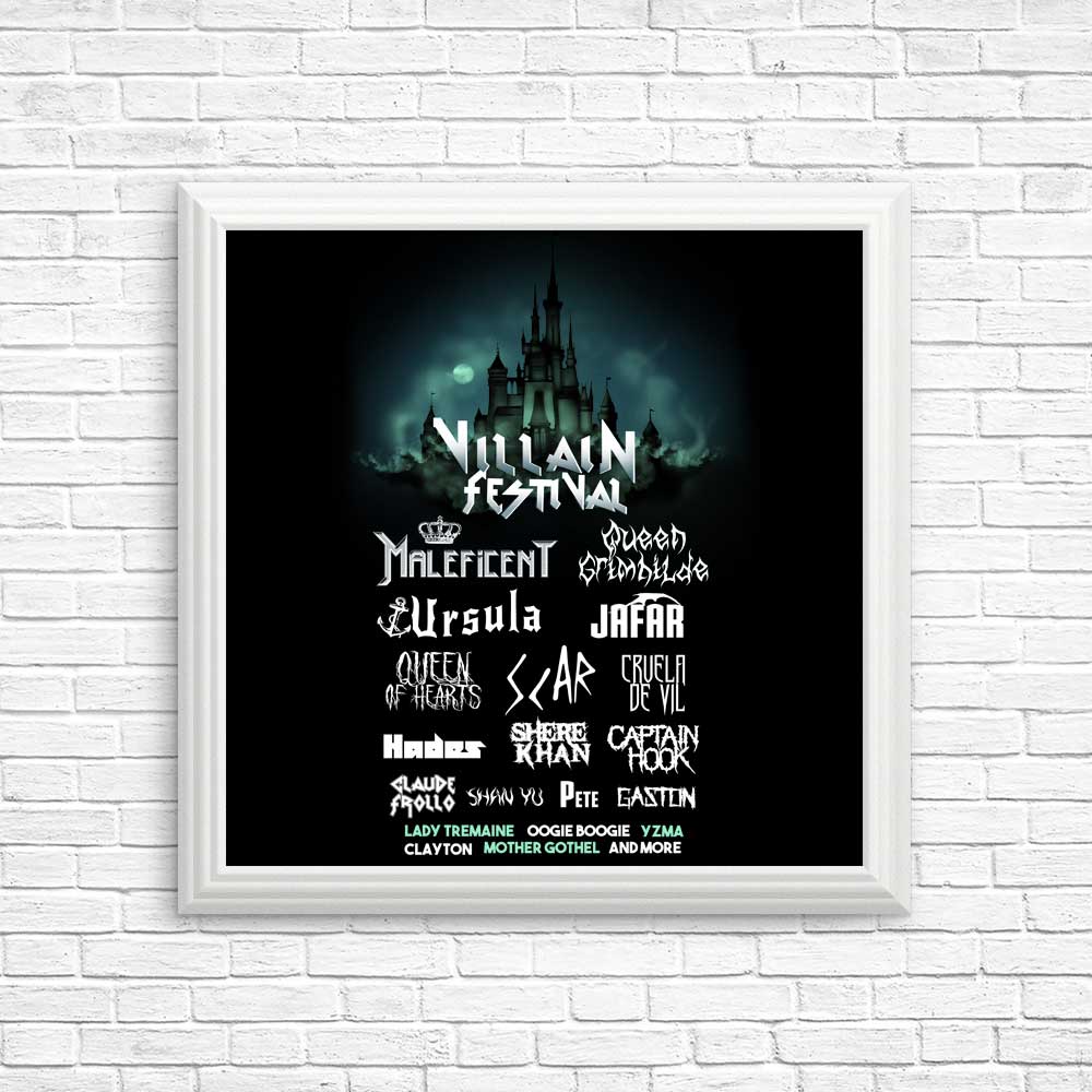 Villain Festival - Posters & Prints