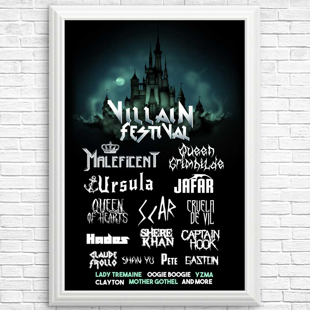 Villain Festival - Posters & Prints