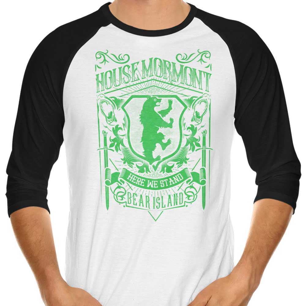 Vintage Bear - 3/4 Sleeve Raglan T-Shirt