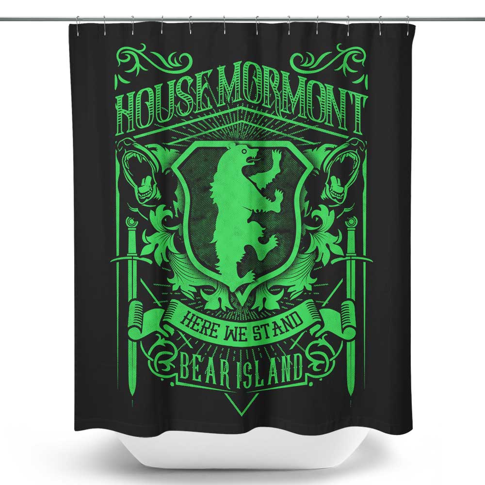 Vintage Bear - Shower Curtain