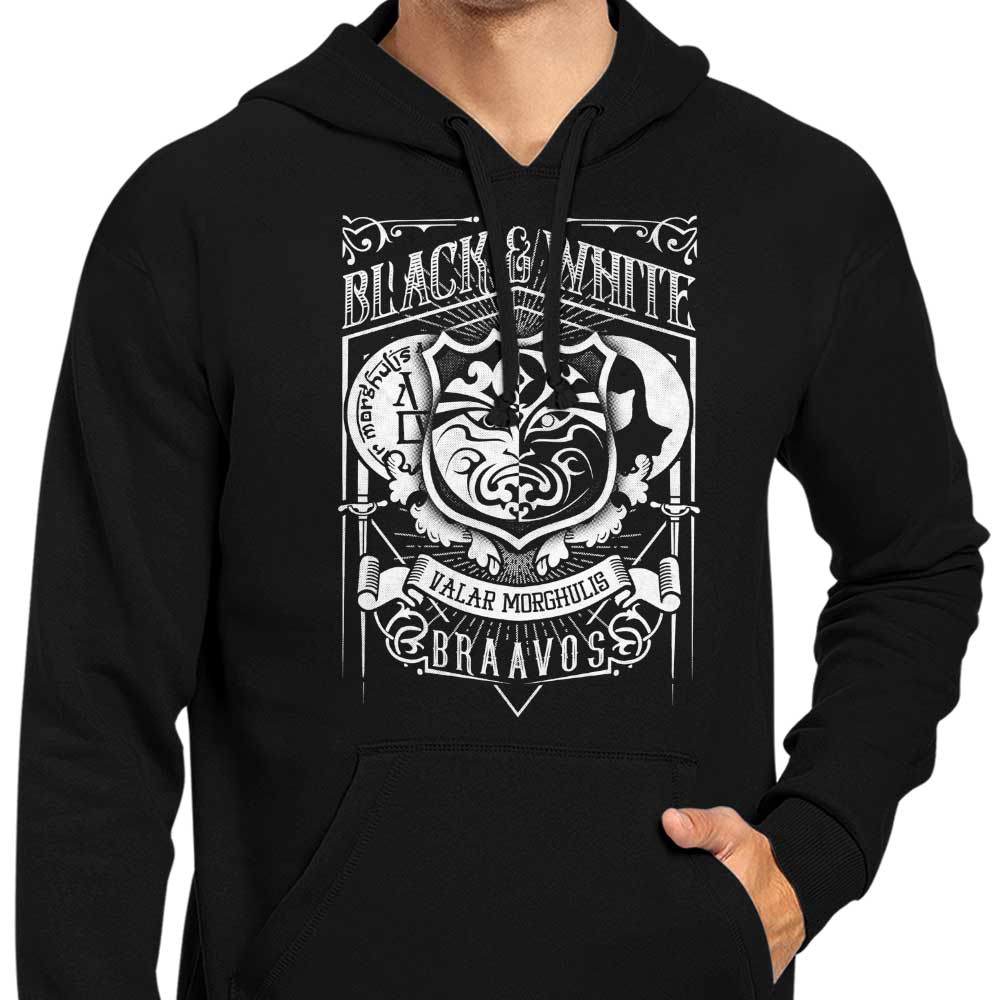 Vintage Black and White - Hoodie
