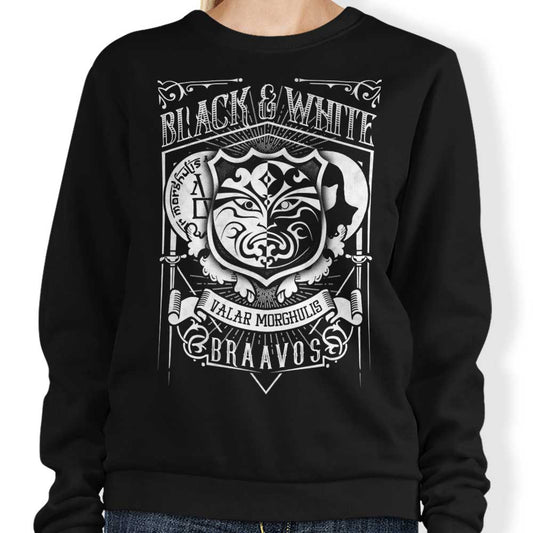 Vintage Black and White - Sweatshirt