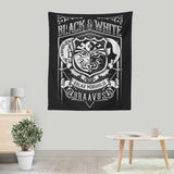 Vintage Black and White - Wall Tapestry